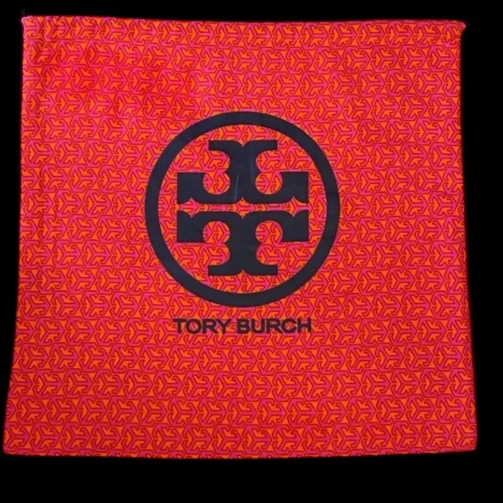 Tory Burch Coral, Pink and Black Logo Dust Cover